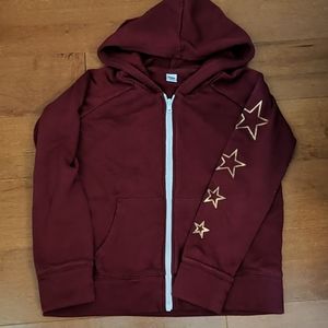 Old Navy zip hoodie, girls 10-12